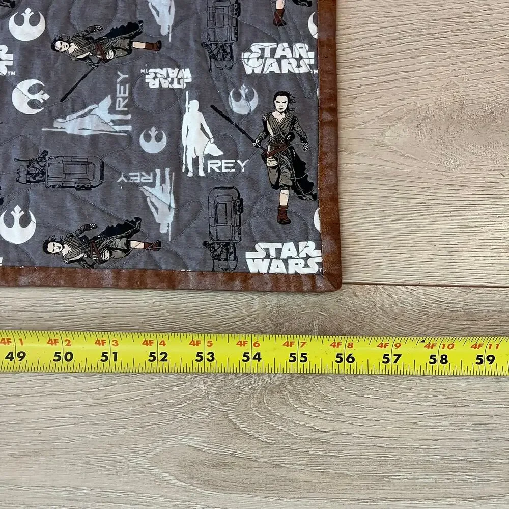 Handmade‎ Quilt 56x64 STAR WARS Rey 